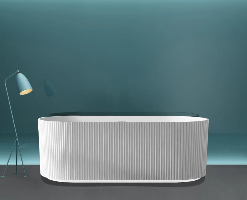 KODAEN-ROMAN 1500- 59" Composite Acrylic Free Standing Bathtub***PICK UP IN STORE *** - Construction Commodities Supply Inc.