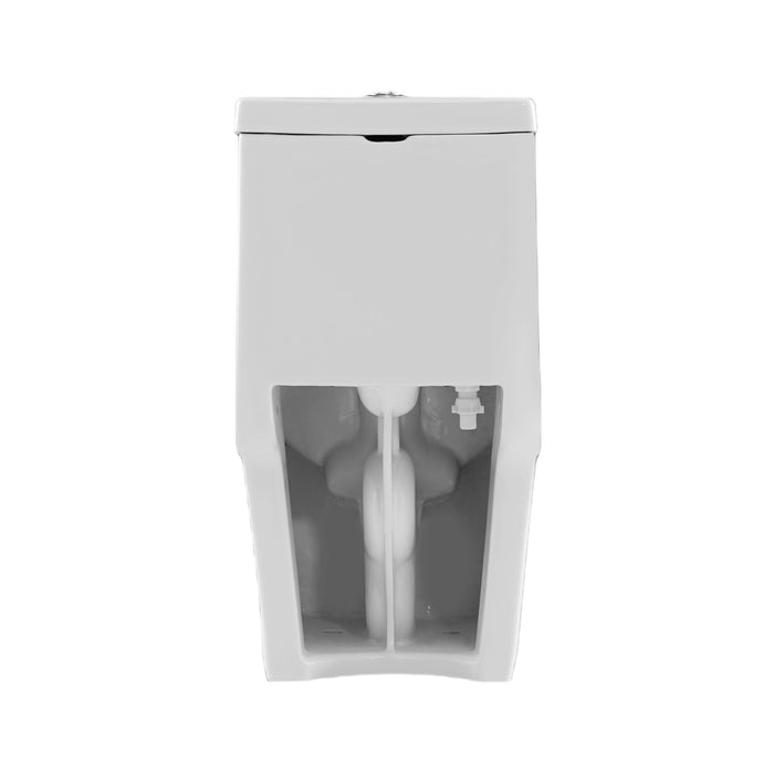 Neptune Zen One Piece 4.1/6L Dual Flush Elongated Toilet White ** PICKUP IN STORE ONLY**