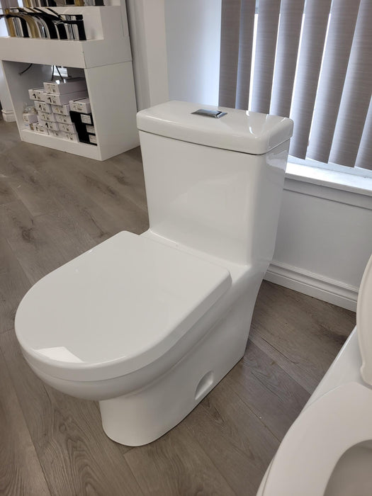 RUBI-RKN343BL , One Piece White Dual Flush Toilet. - **PICK UP IN STORE ONLY**