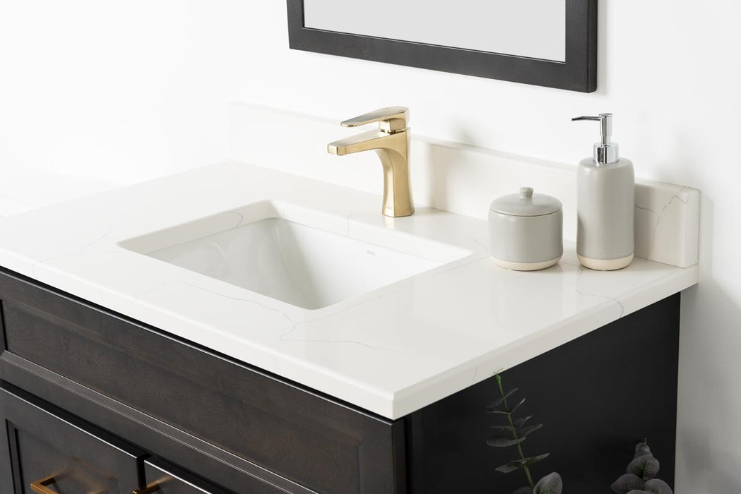 StoneWood / Lakewood - 36" Bathroom Vanity With Quartz Countertop