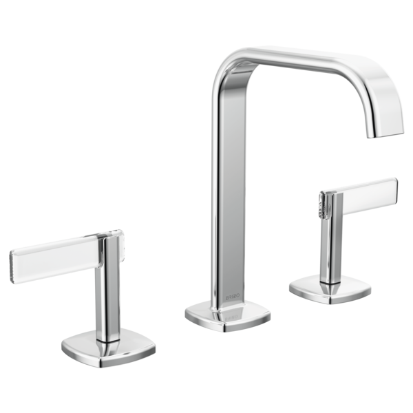 BRIZO- ALLARIA™ Widespread Lavatory Faucet with Square Spout - Less Handles