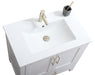 CCS201 - 30" White, Floor Standing Modern Bathroom Vanity - Construction Commodities Supply Inc.