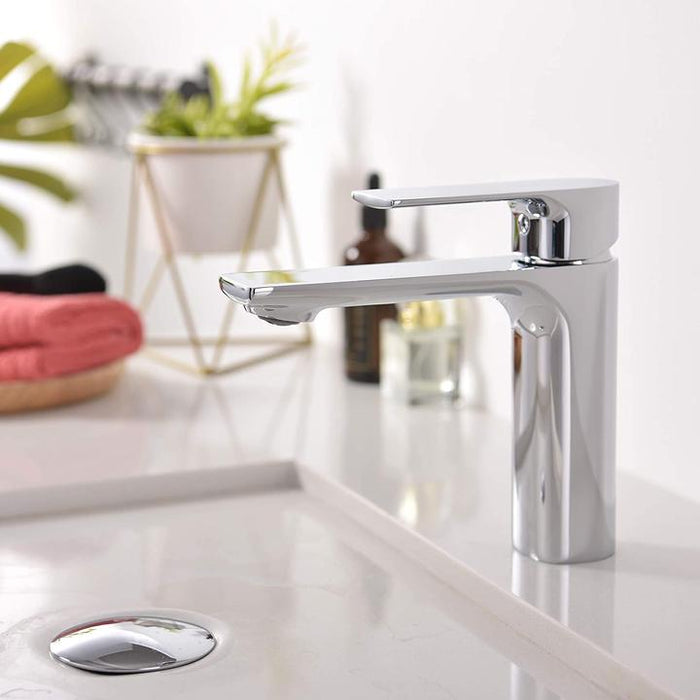 KODAEN-F11127 Single Handle, Polished Chrome, Bathroom Faucet
