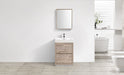 BLISS- 24" Nature Wood, Floor Standing Modern Bathroom Vanity - Construction Commodities Supply Inc.