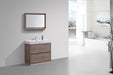BLISS- 40" BUTTERNUT, Floor Standing Modern Bathroom vanity - Construction Commodities Supply Inc.