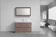 BLISS- 48" BUTTERNUT , Floor Standing Modern Bathroom Vanity - Construction Commodities Supply Inc.