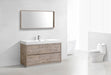 BLISS- 60" Single Sink, Nature Wood, Floor Standing Modern Bathroom Vanity - Construction Commodities Supply Inc.