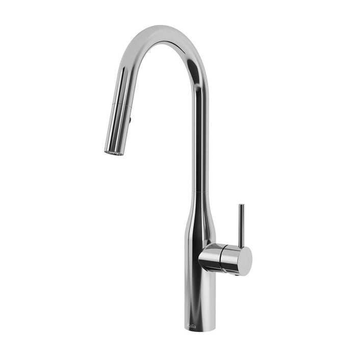 KALIA- KAVIAR- KALIA , Chrome, Pull-Down kitchen faucet with spray head