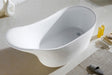 Victorian- 67" Composite Acrylic Free Standing Bathtub - Construction Commodities Supply Inc.