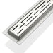 LINEAR GRATE- 28″ Stainless Steel Linear Shower Drain - Construction Commodities Supply Inc.