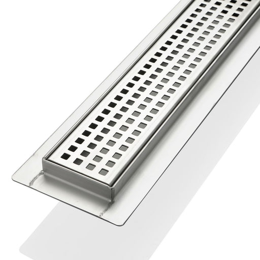 PIXEL GRATE- 48″ Stainless Steel Linear Shower Drain - Construction Commodities Supply Inc.