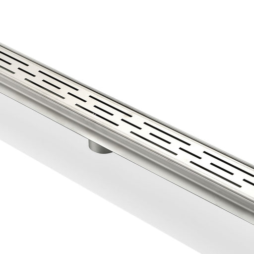 LINEAR GRATE- 48″ Stainless Steel Linear Shower Drain - Construction Commodities Supply Inc.