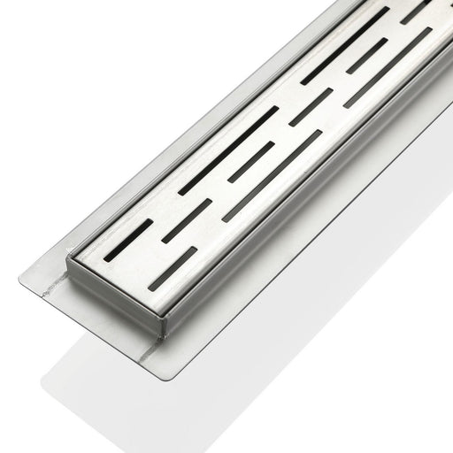 LINEAR GRATE- 48″ Stainless Steel Linear Shower Drain - Construction Commodities Supply Inc.