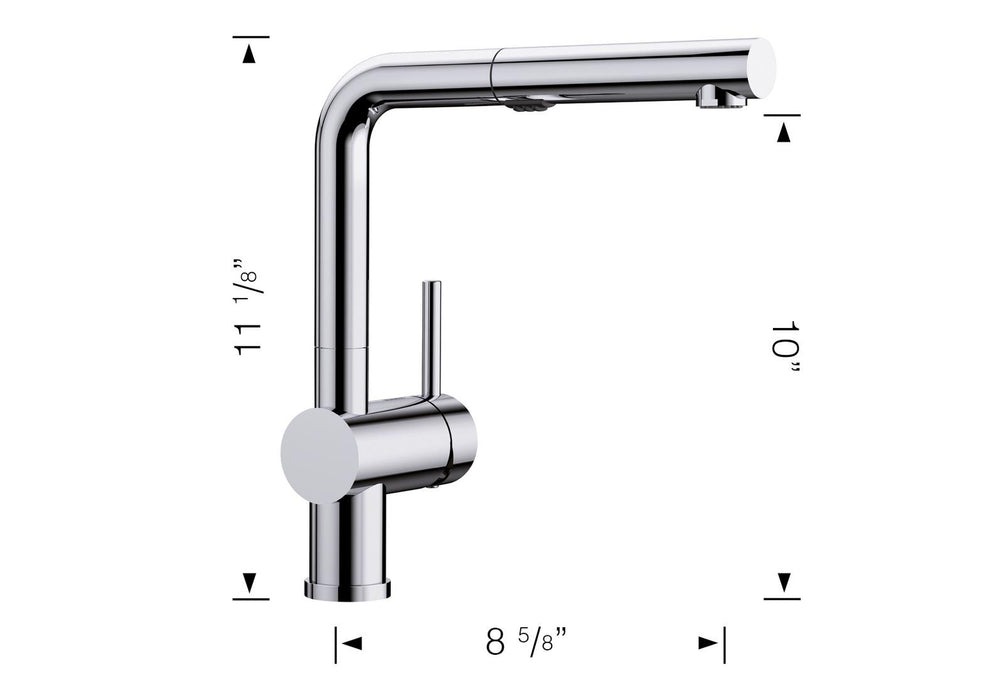 BLANCO - LINUS KITCHEN FAUCET WITH PULLOUT SPRAY