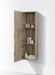 59" High Bathroom Linen Side Cabinets, Nature Wood - Construction Commodities Supply Inc.