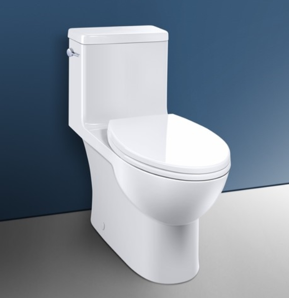 Caravelle Smart 270- One Piece (Lever) Easy Height Elongated Toilet - Construction Commodities Supply Inc.