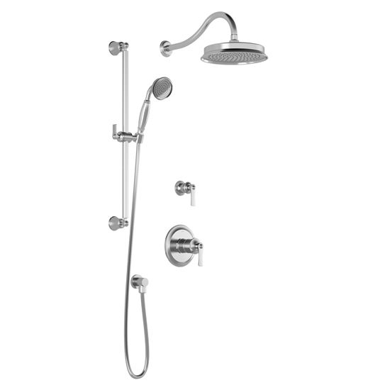 Kalia- RUSTIK(2WAY)-  8" shower systems with thermostatic valve