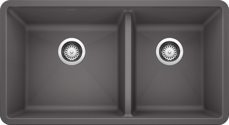 BLANCO - PRECIS U 1.75 BOWL UNDERMOUNT SILGRANIT SINK (Min cabinet size: 36")