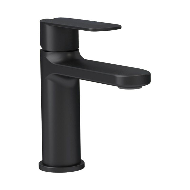 Rubi- , Myrto Single lever washbasin faucet , Chrome/ Black ...