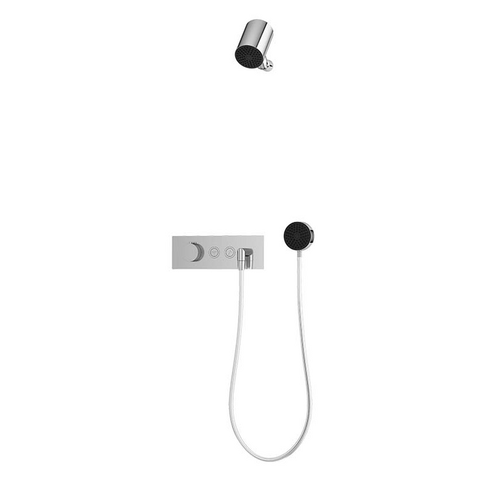 Rubi, ON -  Chrome Shower Set, 1/2" Thermostatic - Construction Commodities Supply Inc.